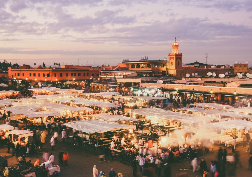 Découverte de la ville de Marrakech