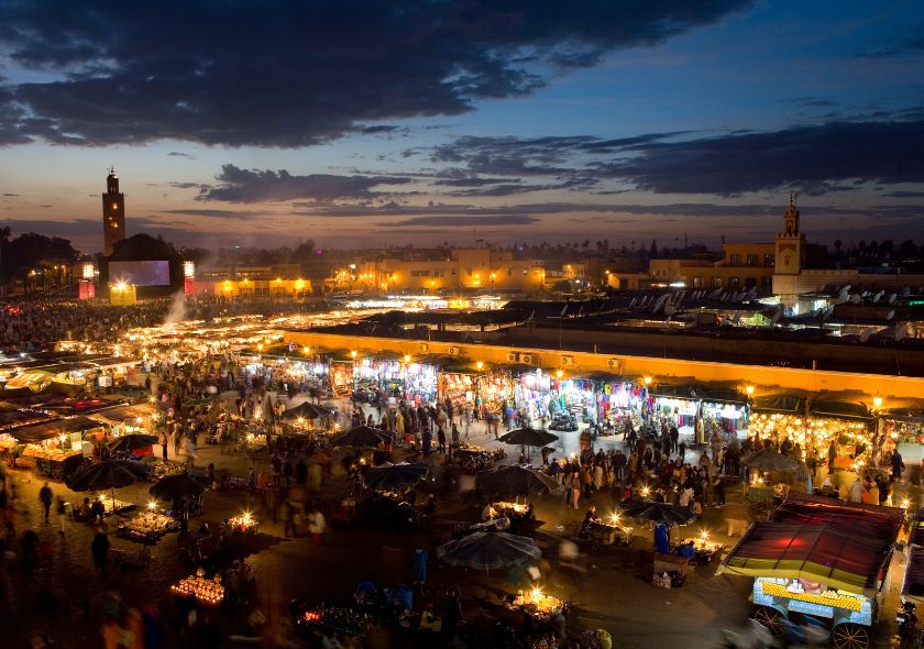 Marrakech de nuit